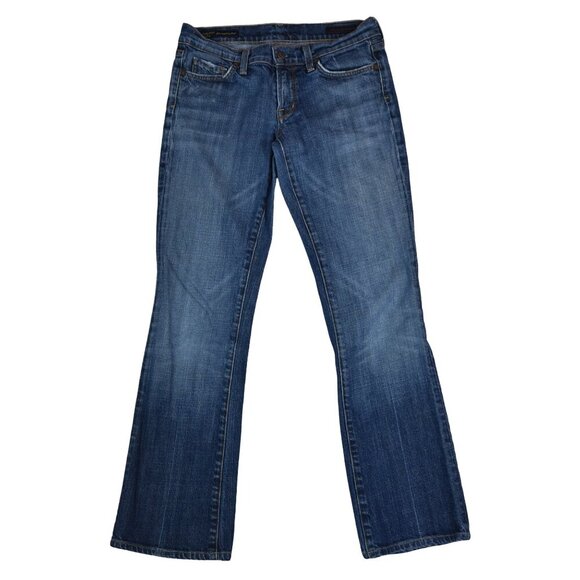 Citizens Of Humanity Denim - CITIZENS OF HUMANITY Sz 28 KELLY STRETCH #001 LOW WAIST BOOTCUT WOMENS JEANS USA